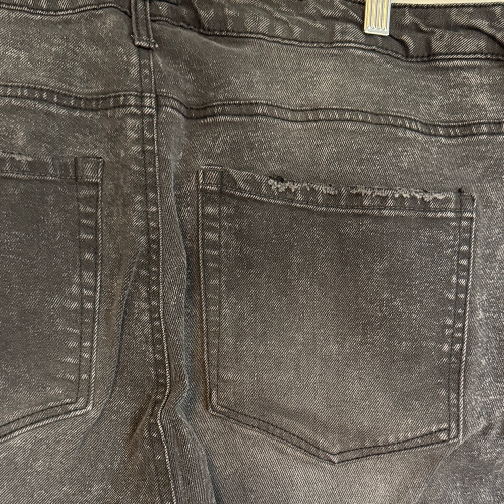 Distressed Black Jeans - Picture 5 of 7